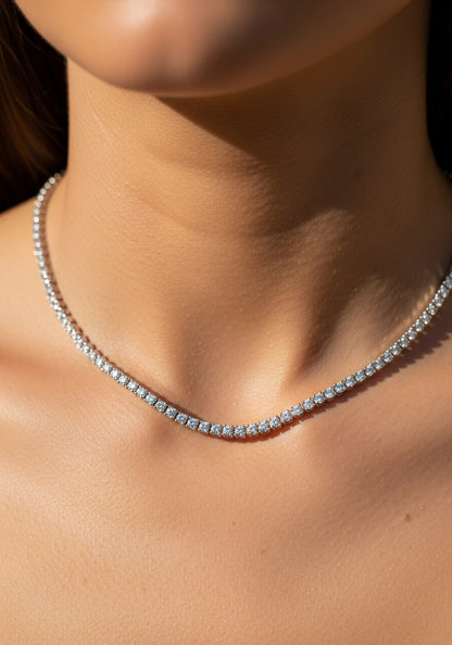 Diamond Tennis Necklace